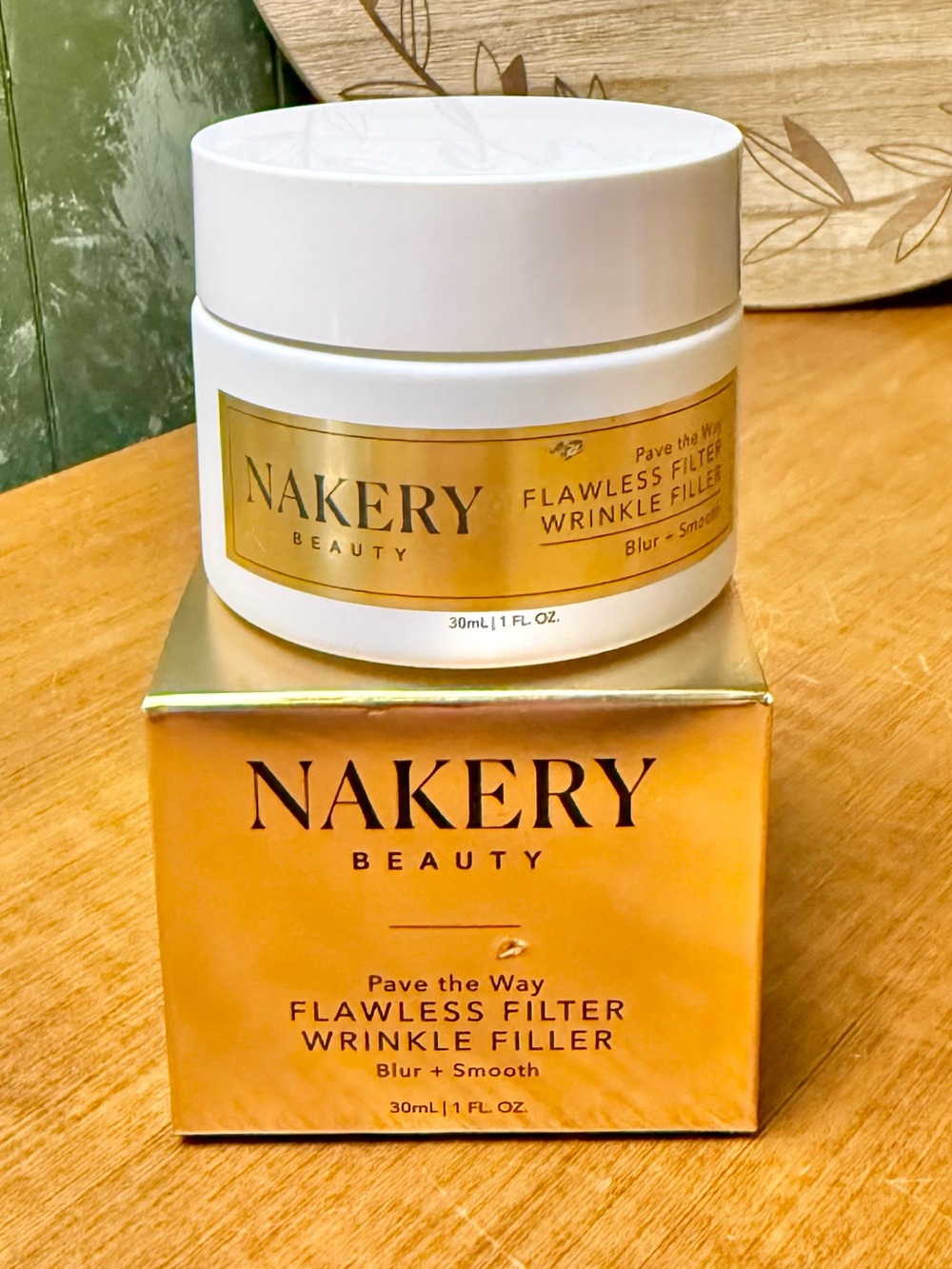 New in Box Nakery Beauty Pave the Way Flawless Filter Wrinkle Filler 1 fl oz